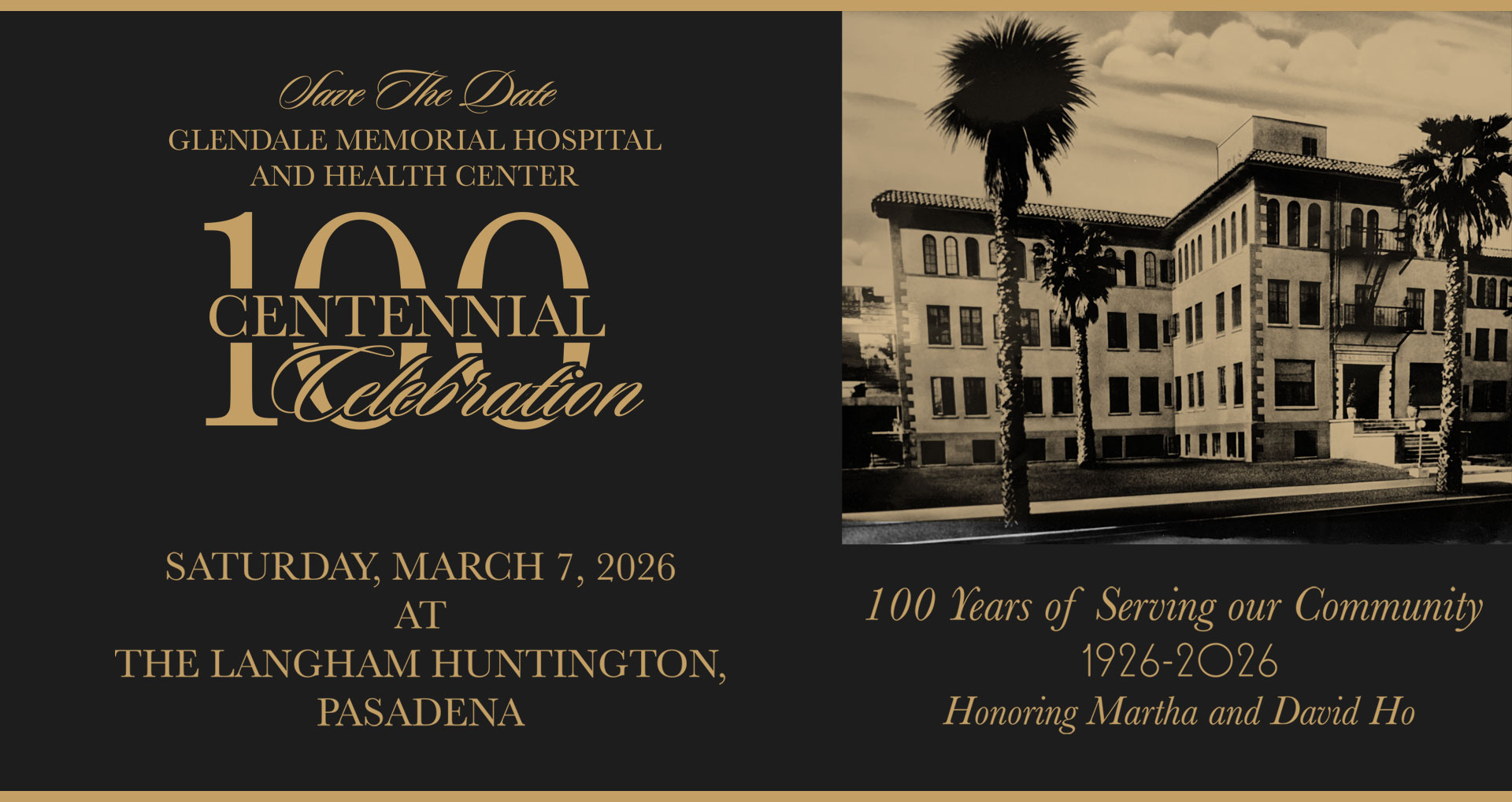 Centennial Event for Glendale - Banner