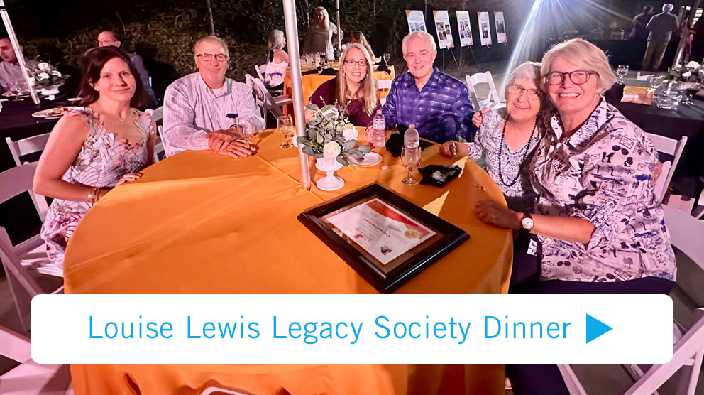Photo from the Louise Lewis Legacy Society Dinner