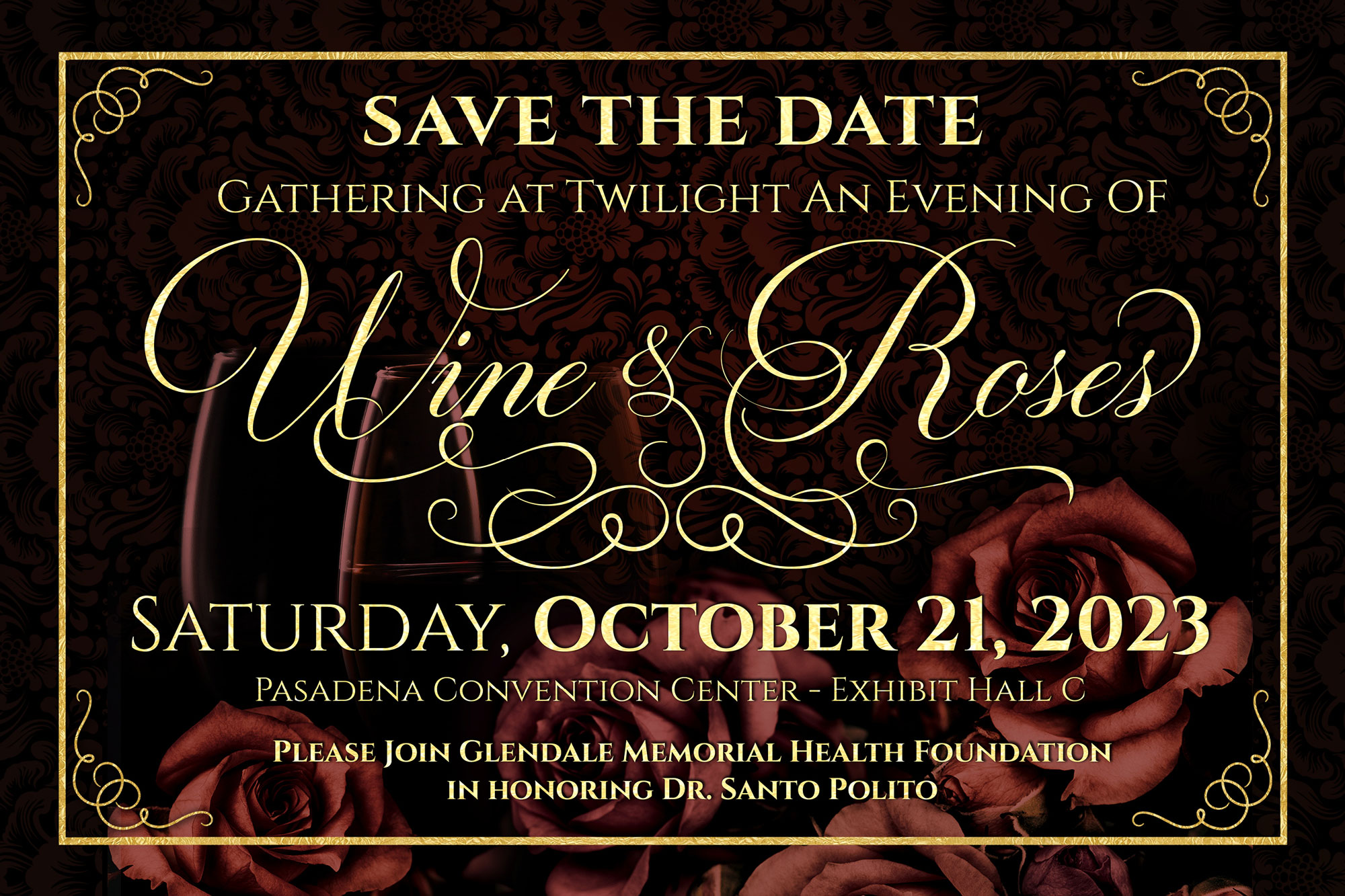 Wine and Roses 2023 Information with Text